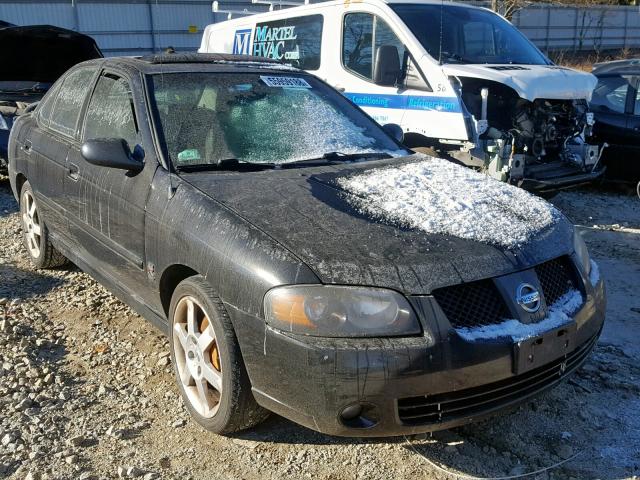 3N1AB51D04L730998 - 2004 NISSAN SENTRA SE- BLACK photo 1