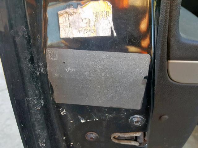 3GNDA13DX7S629004 - 2007 CHEVROLET HHR LS BLACK photo 10