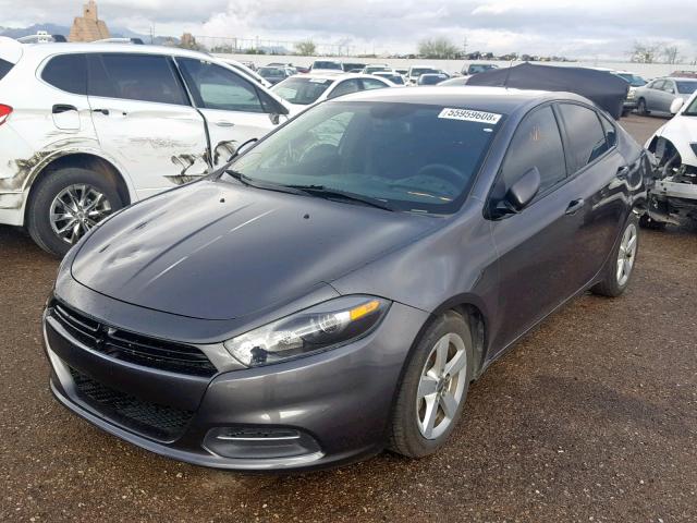 1C3CDFBB5FD310217 - 2015 DODGE DART SXT CHARCOAL photo 2