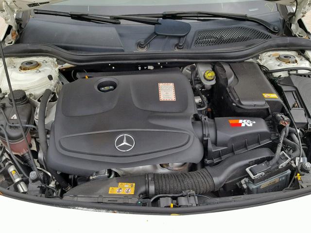 WDDSJ4EB0FN259421 - 2015 MERCEDES-BENZ CLA 250 WHITE photo 7