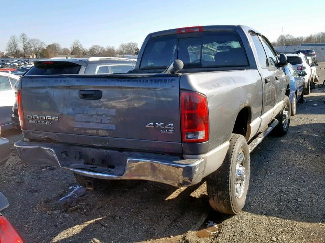 3D7LU38C84G228319 - 2004 DODGE RAM 3500 S GRAY photo 4