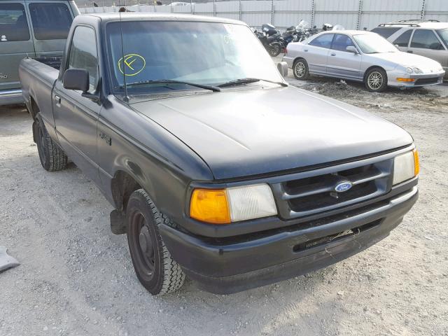 1FTCR10U8TUC60929 - 1996 FORD RANGER BLACK photo 1