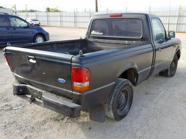 1FTCR10U8TUC60929 - 1996 FORD RANGER BLACK photo 4