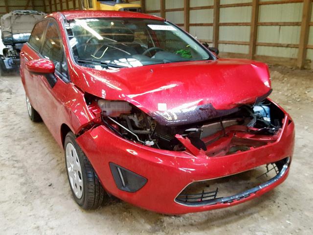 3FADP4BJ3CM144580 - 2012 FORD FIESTA SE RED photo 1