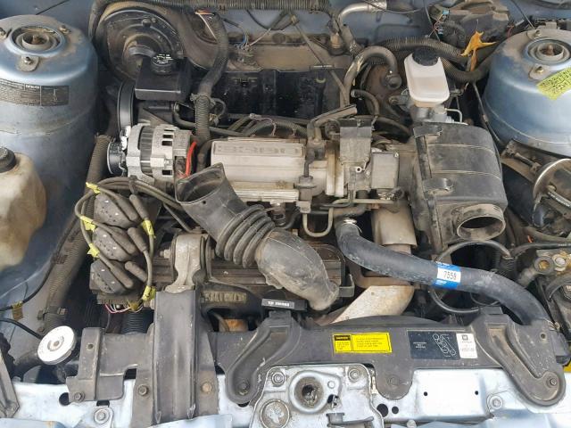 1G3AL54N8M6362675 - 1991 OLDSMOBILE CUTLASS CI BLUE photo 7