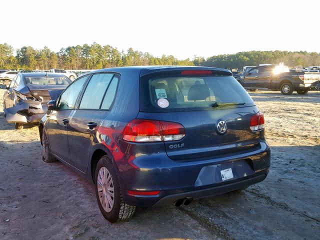 WVWDB7AJXEW007697 - 2014 VOLKSWAGEN GOLF 灰色 照片 3