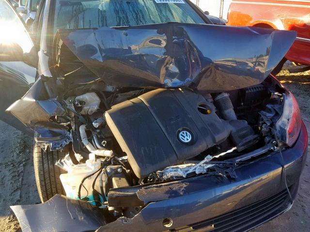 WVWDB7AJXEW007697 - 2014 VOLKSWAGEN GOLF 灰色 照片 9