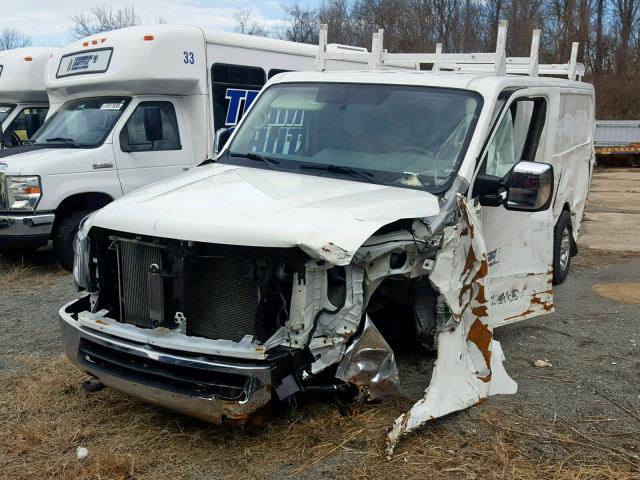 1N6AF0KY4HN802701 - 2017 NISSAN NV 2500 S WHITE photo 2