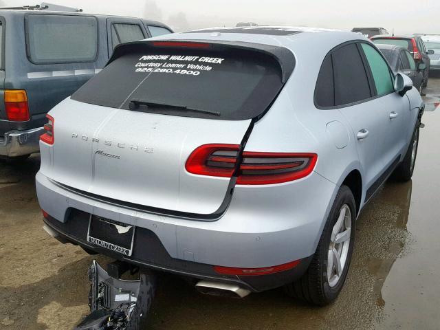 WP1AA2A5XJLB07837 - 2018 PORSCHE MACAN SILVER photo 4