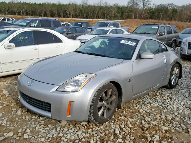 JN1AZ34D13T118721 - 2003 NISSAN 350Z COUPE SILVER photo 2