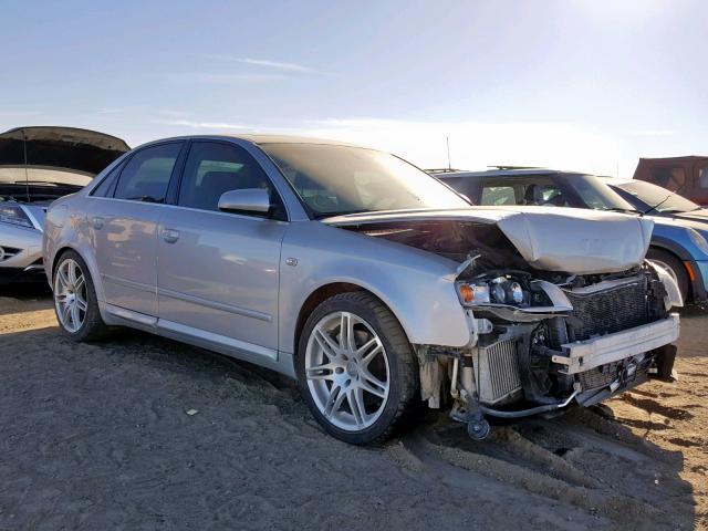 WAUEF78E88A161342 - 2008 AUDI A4 S-LINE SILVER photo 1