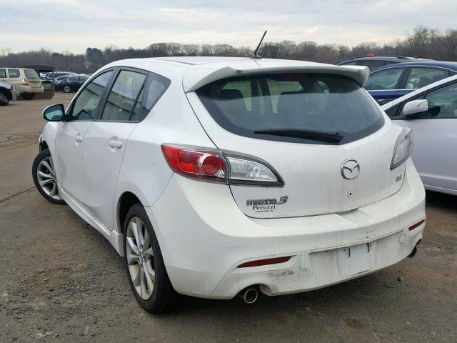 JM1BL1K64B1419084 - 2011 MAZDA 3 S WHITE photo 3