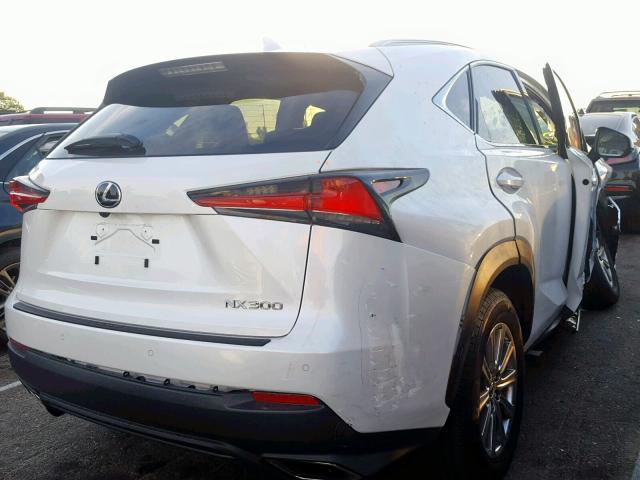 JTJYARBZ1J2095574 - 2018 LEXUS NX 200T WHITE photo 4