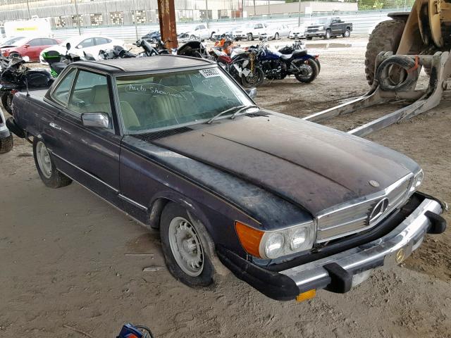 WDB10704612002375 - 1983 MERCEDES-BENZ BENZ BLUE photo 1