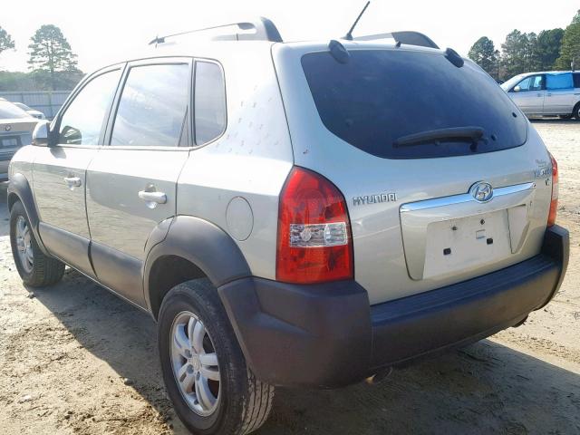 KM8JN12D57U491479 - 2007 HYUNDAI TUCSON SE TAN photo 3