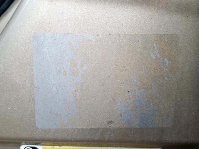 1G1ZG57B78F242180 - 2008 CHEVROLET MALIBU LS GOLD photo 10