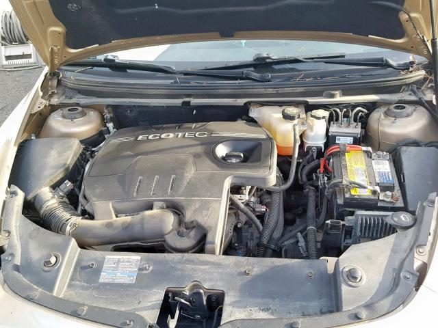 1G1ZG57B78F242180 - 2008 CHEVROLET MALIBU LS GOLD photo 7