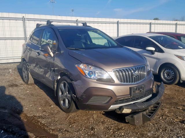 KL4CJASB0EB628225 - 2014 BUICK ENCORE BEIGE photo 1