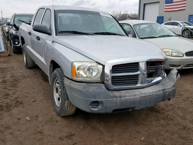 1D7HW28K86S593323 - 2006 DODGE DAKOTA QUA SILVER photo 1