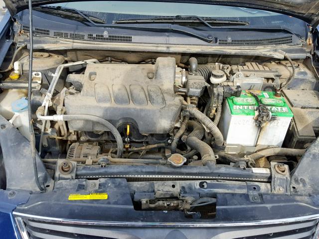 3N1AB6AP6AL644798 - 2010 NISSAN SENTRA 2.0 BLUE photo 7