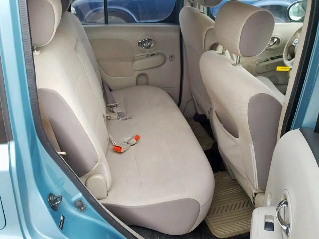 JN8AZ2KR2AT168051 - 2010 NISSAN CUBE BASE BLUE photo 6