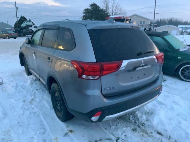 JA4AD2A39HZ601177 - 2017 MITSUBISHI OUTLANDER GRAY photo 3