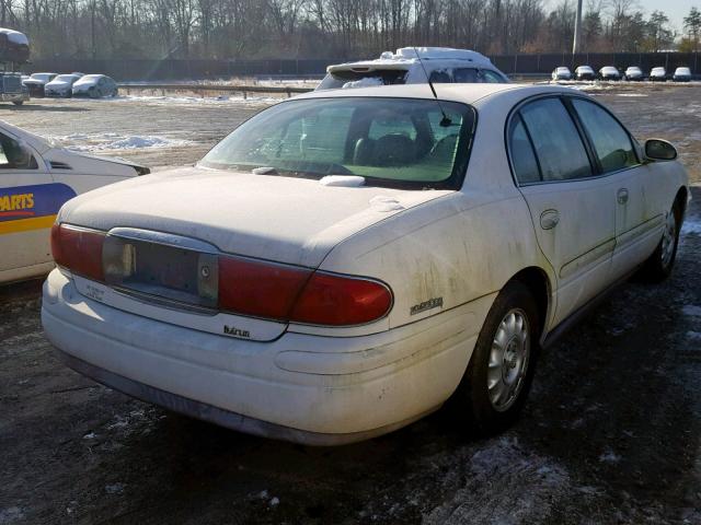 1G4HR54K71U140473 - 2001 BUICK LESABRE LI WHITE photo 4