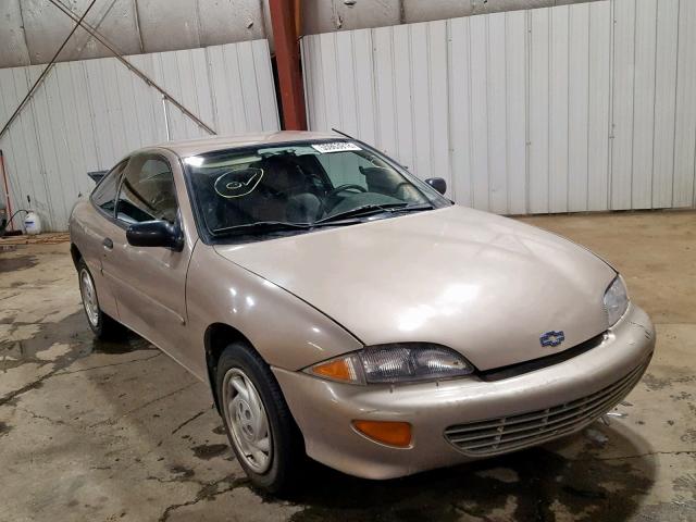 1G1JC1241X7304451 - 1999 CHEVROLET CAVALIER B TAN photo 1