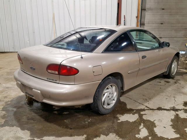 1G1JC1241X7304451 - 1999 CHEVROLET CAVALIER B TAN photo 4