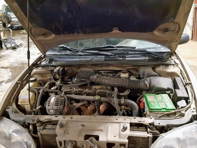 1G1JC1241X7304451 - 1999 CHEVROLET CAVALIER B TAN photo 7