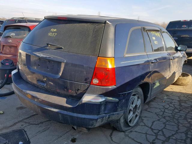 2C4GM68435R660494 - 2006 CHRYSLER PACIFICA T BLUE photo 4