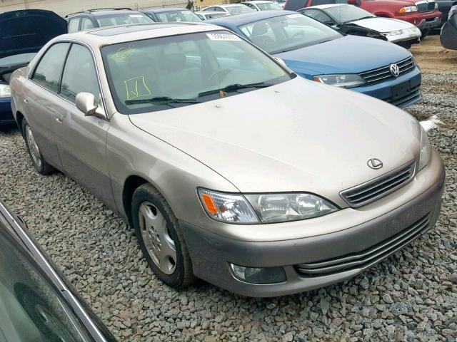 JT8BF28G1Y5090387 - 2000 LEXUS ES 300 BEIGE photo 1