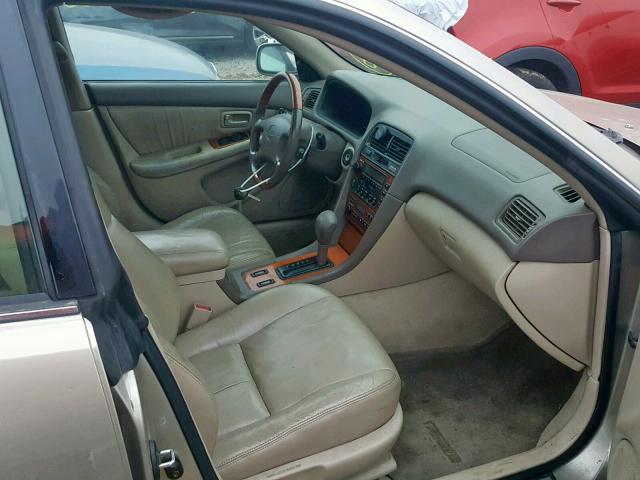 JT8BF28G1Y5090387 - 2000 LEXUS ES 300 BEIGE photo 5