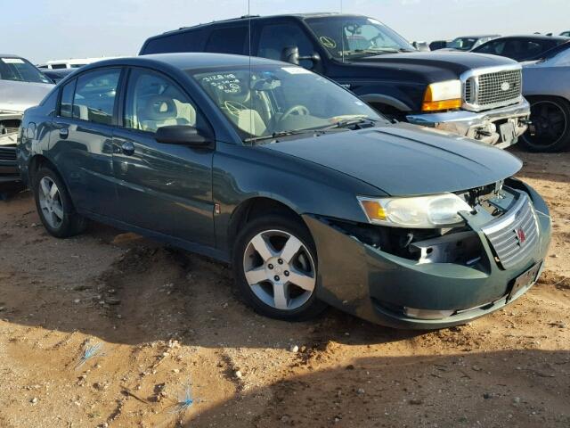 1G8AL55F47Z176006 - 2007 SATURN ION LEVEL GREEN photo 1