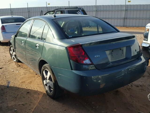 1G8AL55F47Z176006 - 2007 SATURN ION LEVEL GREEN photo 3