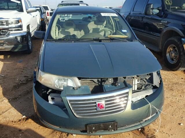 1G8AL55F47Z176006 - 2007 SATURN ION LEVEL GREEN photo 9
