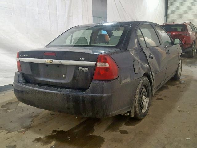 1G1ZS58F37F228677 - 2007 CHEVROLET MALIBU LS 黑色 照片 4