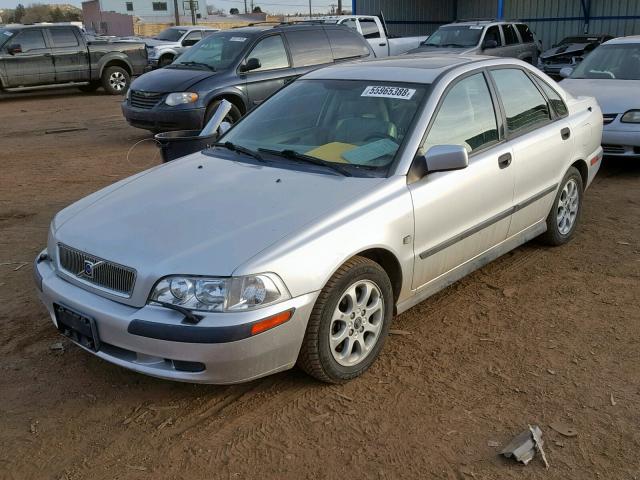 YV1VS295X1F717198 - 2001 VOLVO S40 1.9T SILVER photo 2