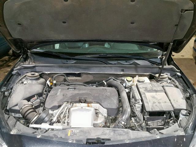 1G11J5SX1DF346675 - 2013 CHEVROLET MALIBU LTZ შავი ფოტო 7