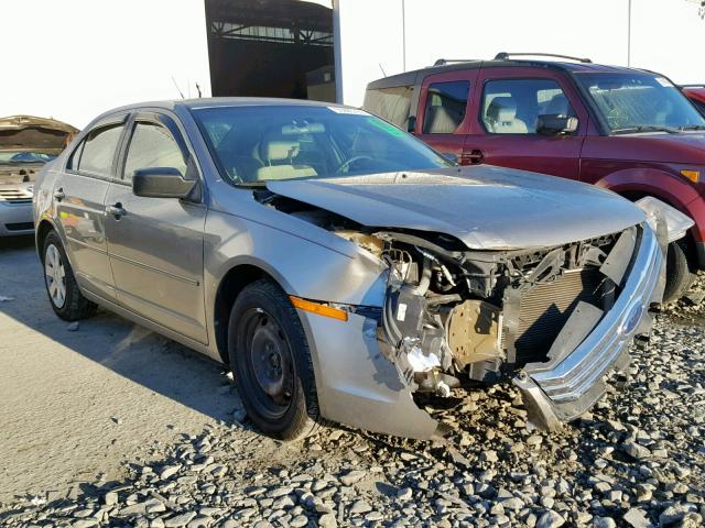 3FAHP06Z48R128778 - 2008 FORD FUSION S GRAY photo 1