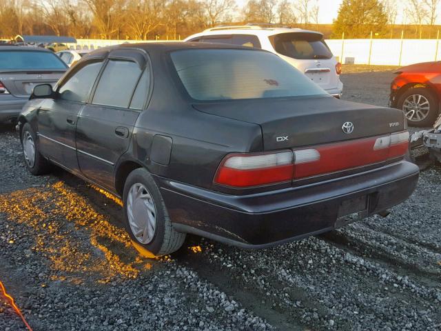 1NXBB02E3TZ478854 - 1996 TOYOTA COROLLA DX BLACK photo 3