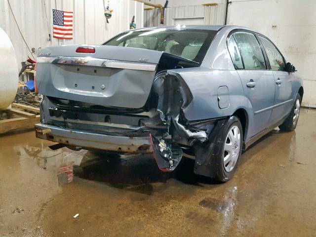 1G1ZS57F37F288296 - 2007 CHEVROLET MALIBU LS 蓝色 照片 4