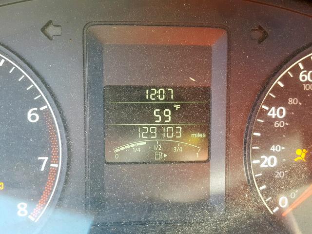 3VW1K7AJ5CM354237 - 2012 VOLKSWAGEN JETTA BASE 银色 照片 8