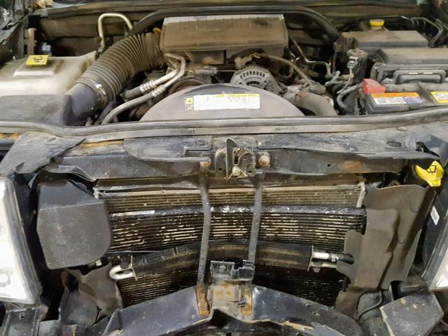 1J8HG48K89C547095 - 2009 JEEP COMMANDER BLACK photo 7