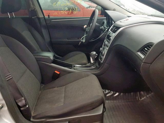 1G1ZC5E00CF316545 - 2012 CHEVROLET MALIBU 1LT ვერცხლისფერი ფოტო 5