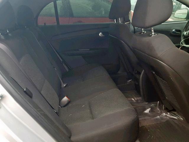 1G1ZC5E00CF316545 - 2012 CHEVROLET MALIBU 1LT ვერცხლისფერი ფოტო 6