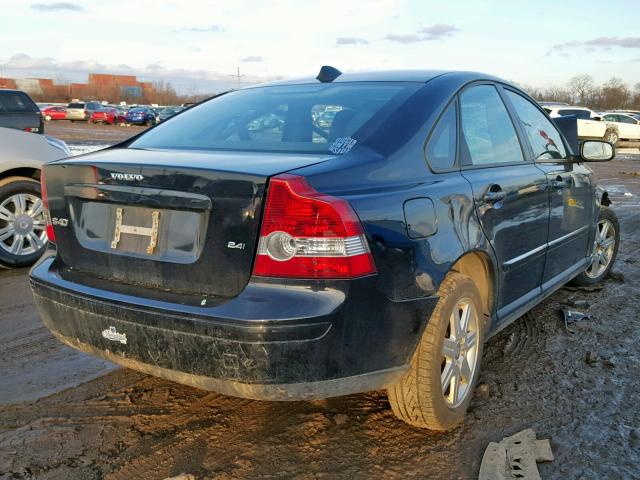 YV1MS382572264441 - 2007 VOLVO S40 2.4I BLACK photo 4