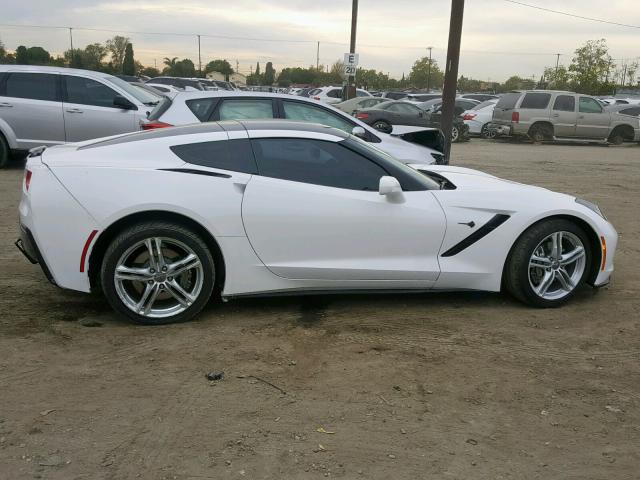 1G1YA2D75G5121034 - 2016 CHEVROLET CORVETTE S WHITE photo 10