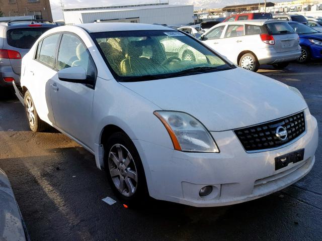 3N1AB61E29L632917 - 2009 NISSAN SENTRA 2.0 WHITE photo 1