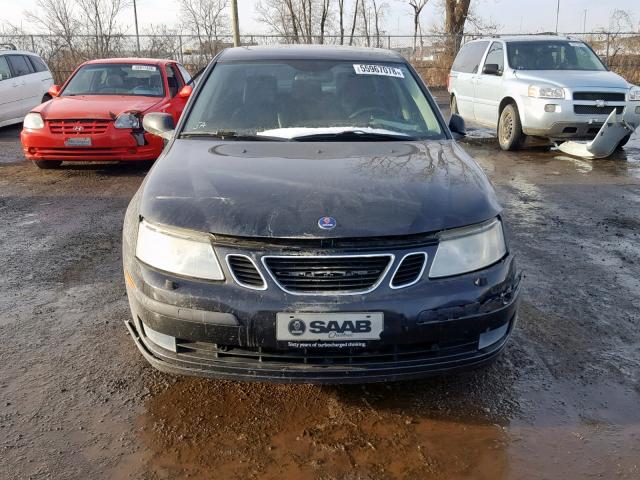 YS3FD46Y771130762 - 2007 SAAB 9-3 2.0T BLACK photo 9